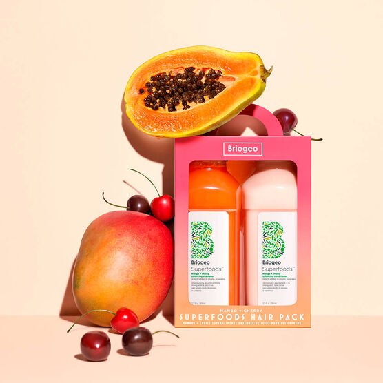 SUPERFOODS  HAIR PACK - MANGO + CHERRY